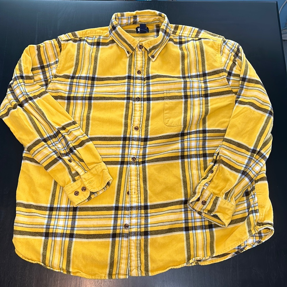 Lands End flannel shirt